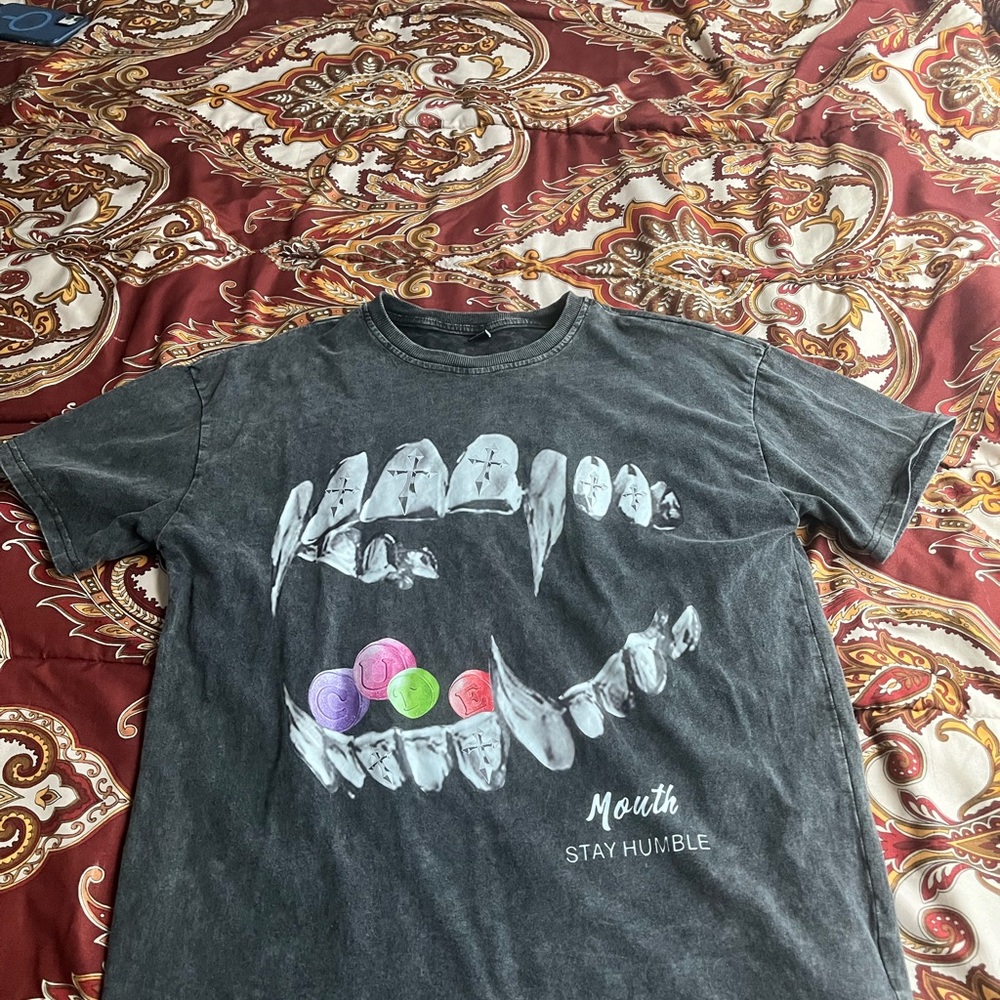 NFINITY Gray Graphic Tee